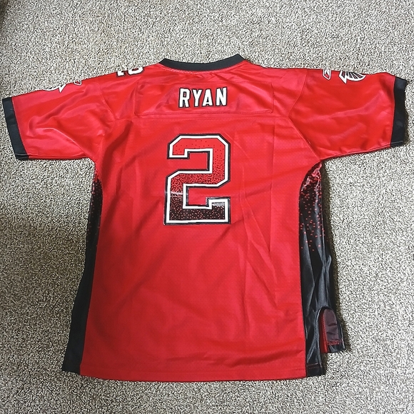 Reebok NFL Team Apparel Atlanta Falcons Matt Ryan #2 Jersey Boys Size XL (18/20) - Picture 2 of 8